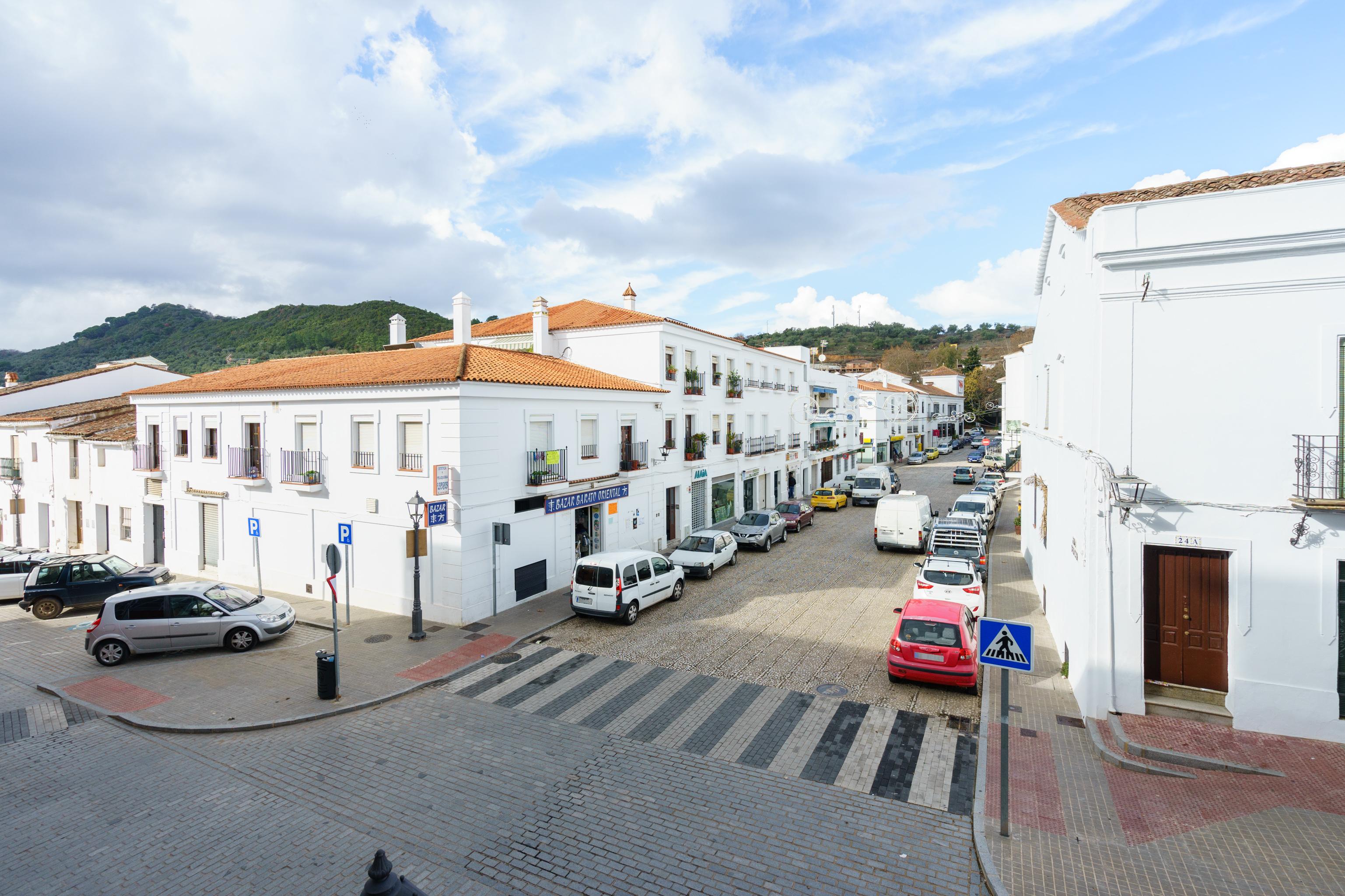 Hotel Los Castanos Aracena Exteriör bild