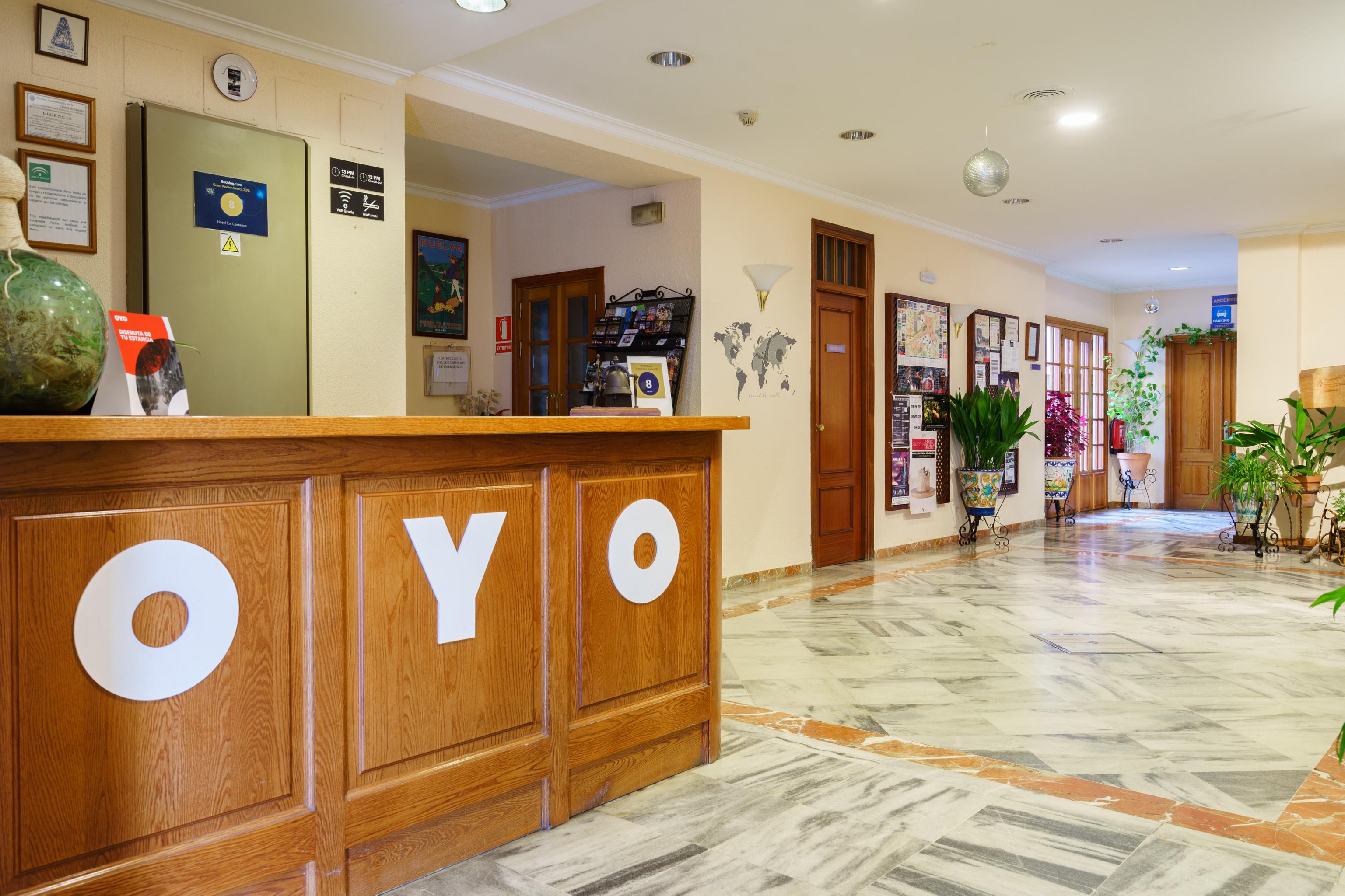 Hotel Los Castanos Aracena Exteriör bild