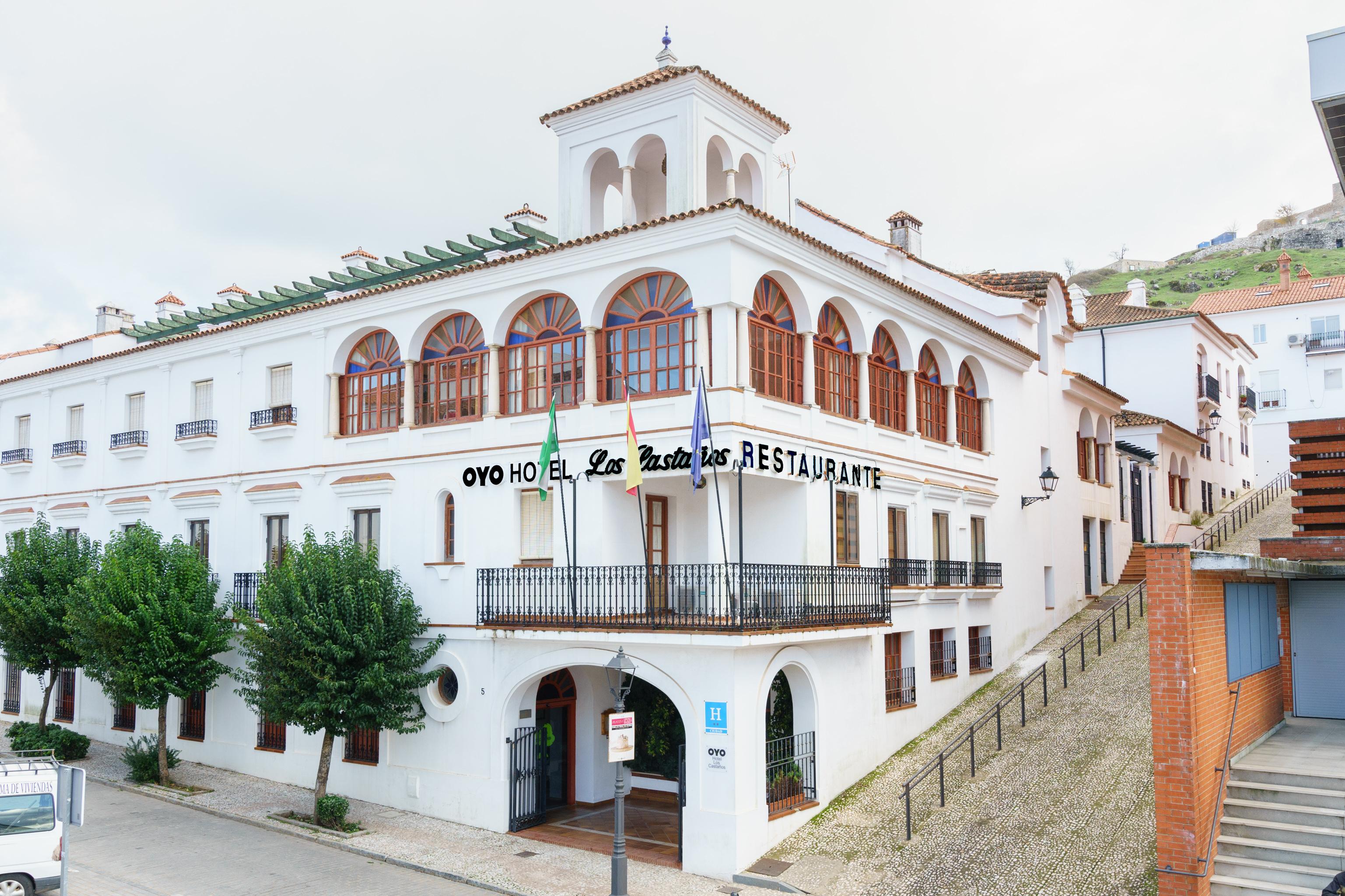 Hotel Los Castanos Aracena Exteriör bild