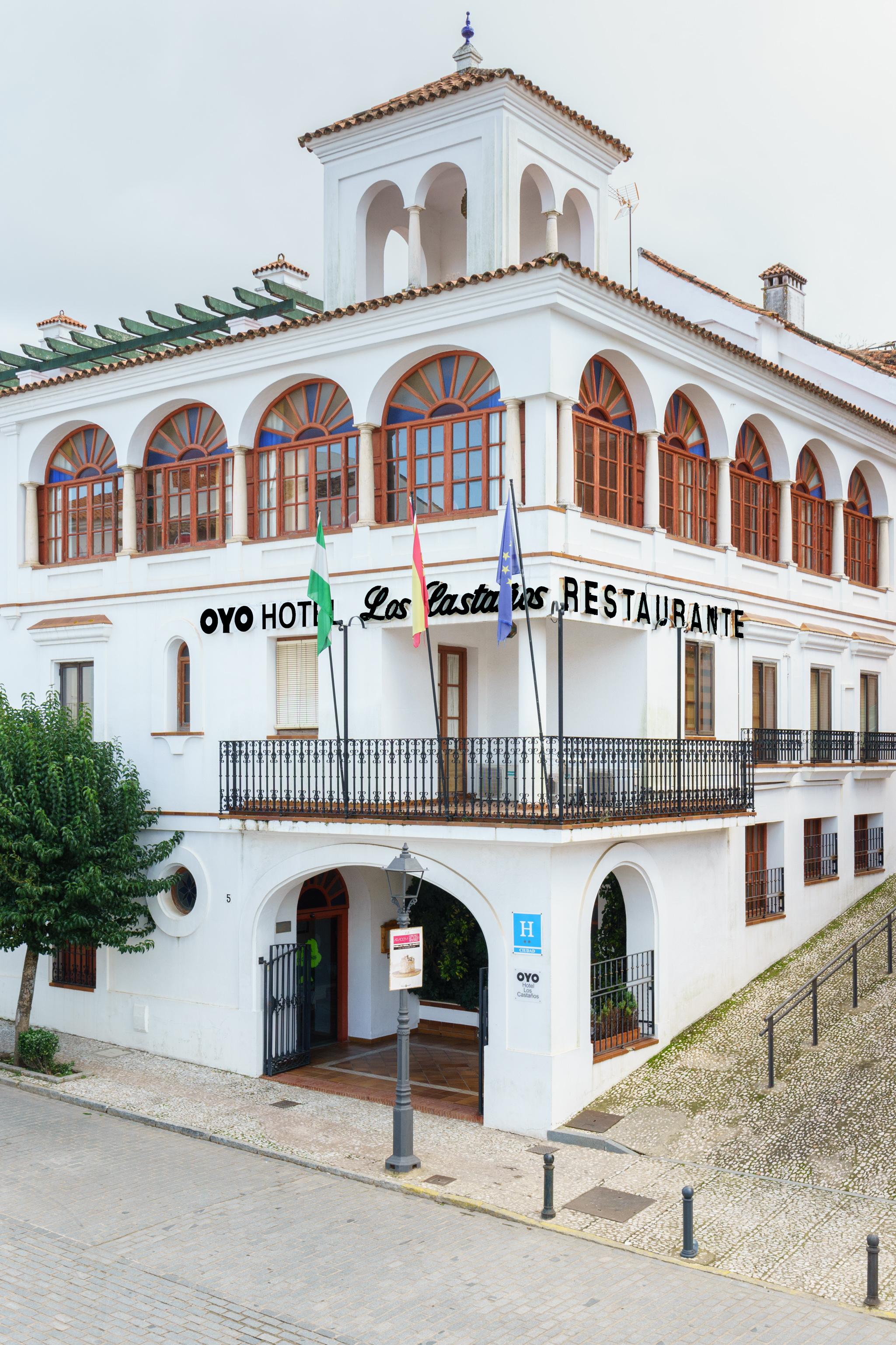 Hotel Los Castanos Aracena Exteriör bild