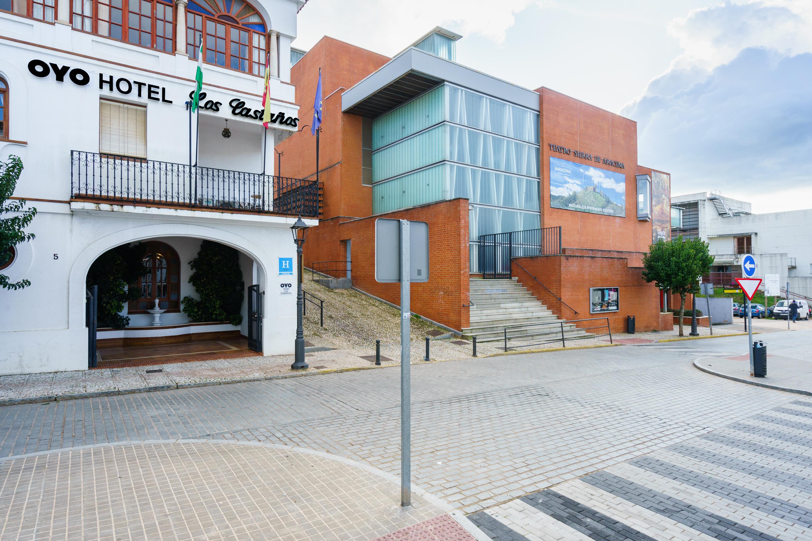 Hotel Los Castanos Aracena Exteriör bild