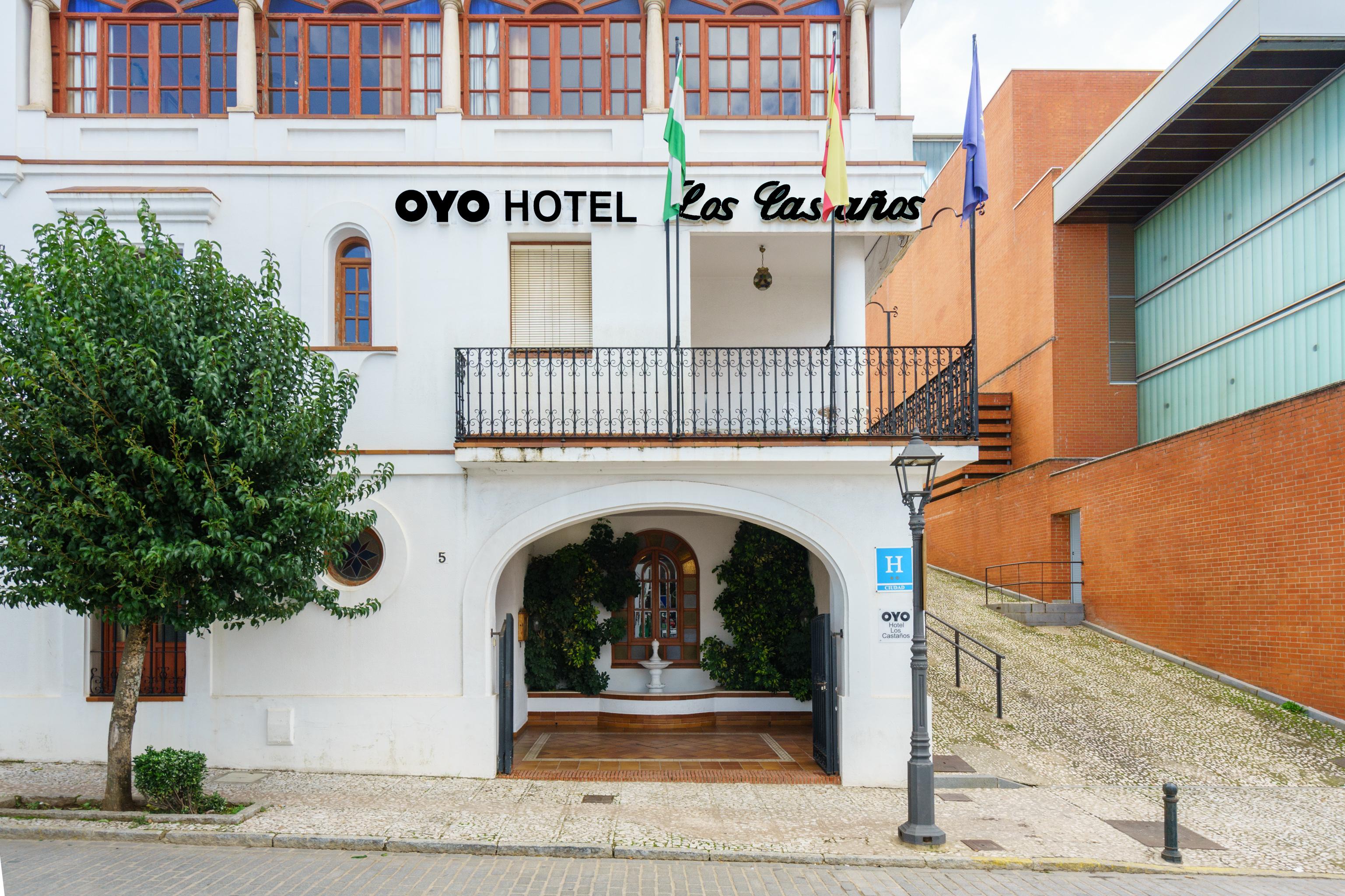Hotel Los Castanos Aracena Exteriör bild